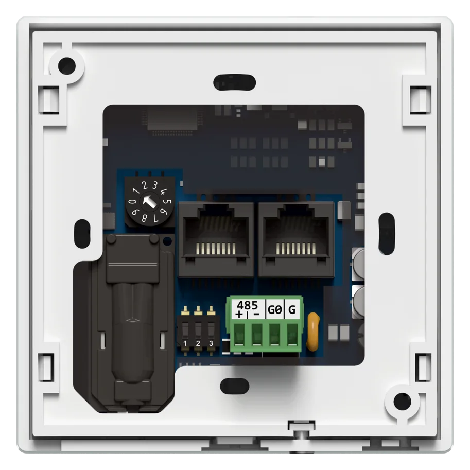 TP-C-W Touch Point mit Temperatursensor + CO2 in weiss