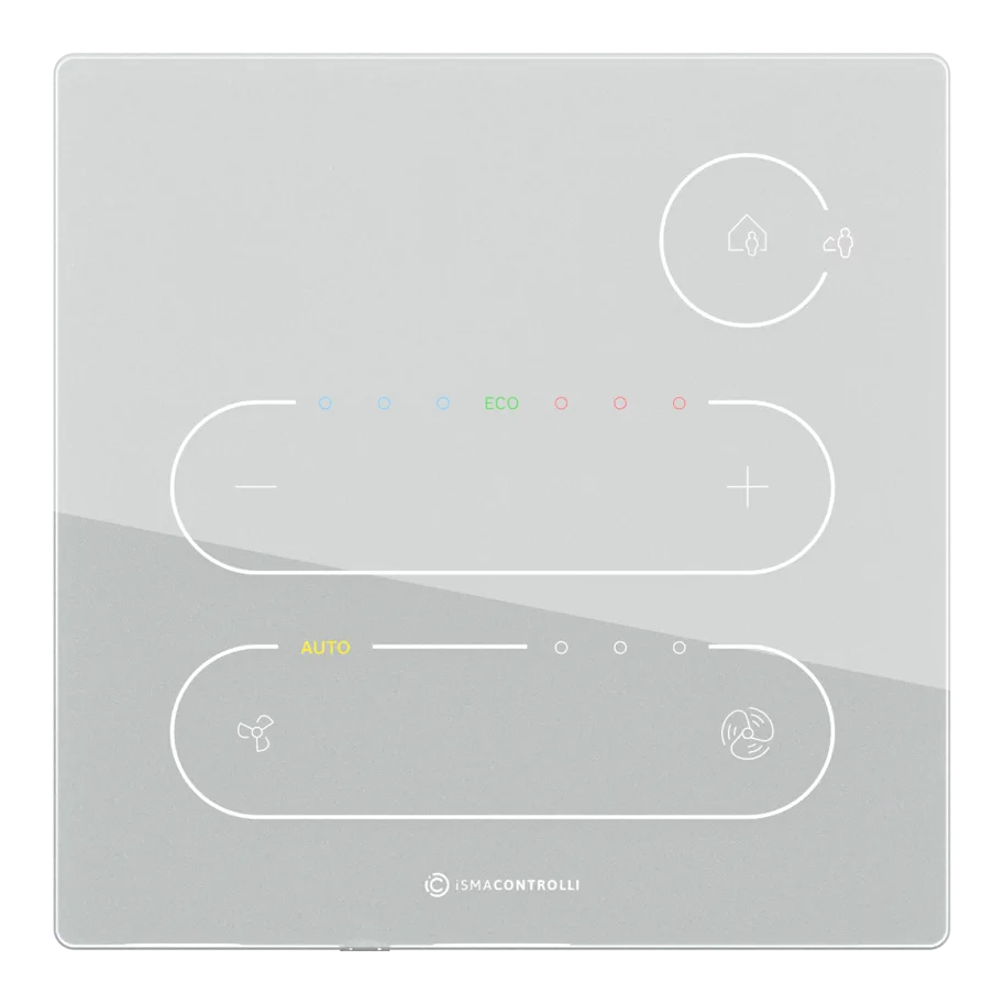 TP-C-W Touch Point mit Temperatursensor + CO2 in weiss
