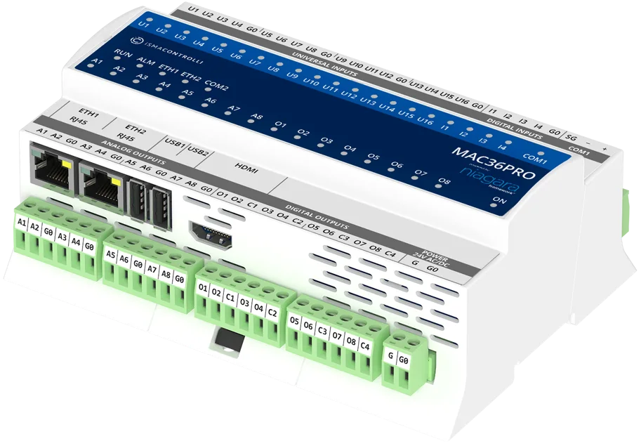 iSMA-B-MAC36PRO niagara4 Kontroller Quad-Core 1.6 GHz