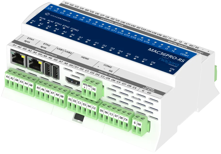 iSMA-B-MAC36PRO-RS niagara4 Kontroller Quad-Core 1.6 GHz