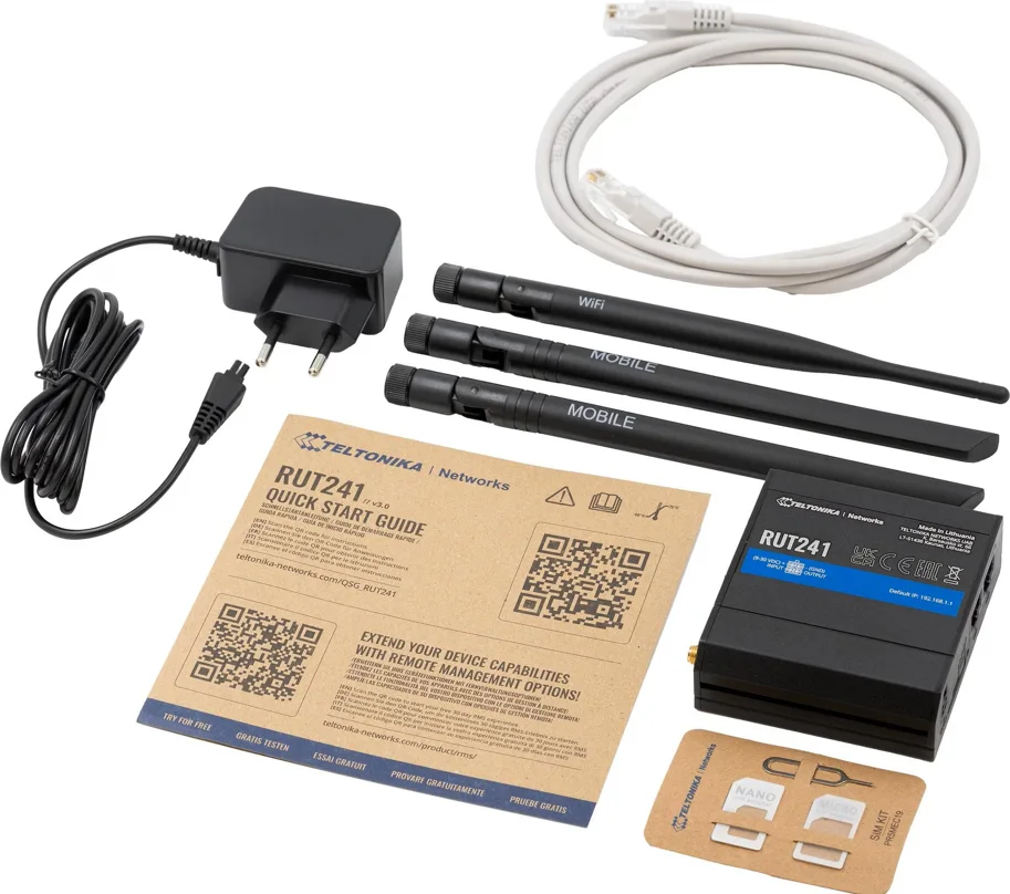 TELTONIKA RUT241 Router nur Hardware