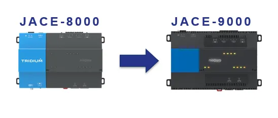 JACE8000 auf  JACE9000: Lizenz übertragen (nur mit gültiger SMA)